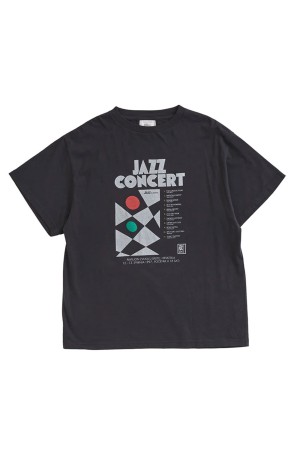 JAZZ CONCERT TEE - 06 GRAY (26SMSCU09)