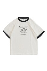 FRESH MARKET RINGER TEE - 01 WHITE (26SMSCU12)