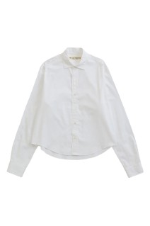 SHORT PECK SHIRT - 01 WHITE (25SMSBL12)