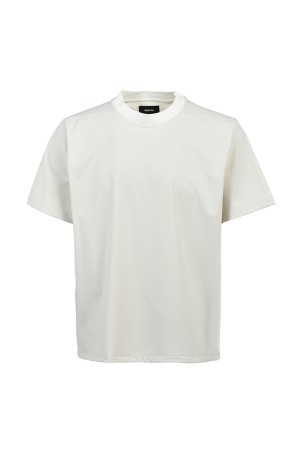 NEW RICH SILKY SLIM TEE - WHITE (BR26SS-C5009)