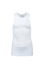 LOGO RIB TANK TOP - WHITE (BR26SS-C5011)