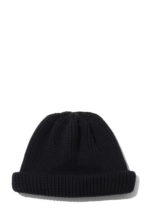Lowgauge Roll Up Beanie - Black (CTE-25A547)