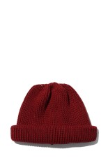Lowgauge Roll Up Beanie - Red (CTE-25A547)