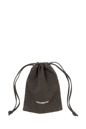 Color Denim Drawstring Bag - Fade Black (CTE-25A549)