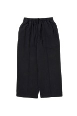 AD Processing Pin Tuck Wide Sweat Easy Pants - Black (CTE-25A128)