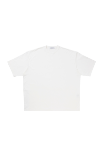 Oversized Print S/S Tee - White (CTE-25A341)