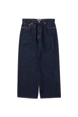 12.5oz Denim 5 Pocket Square Leg Pants - Indigo (CTE-26S114)