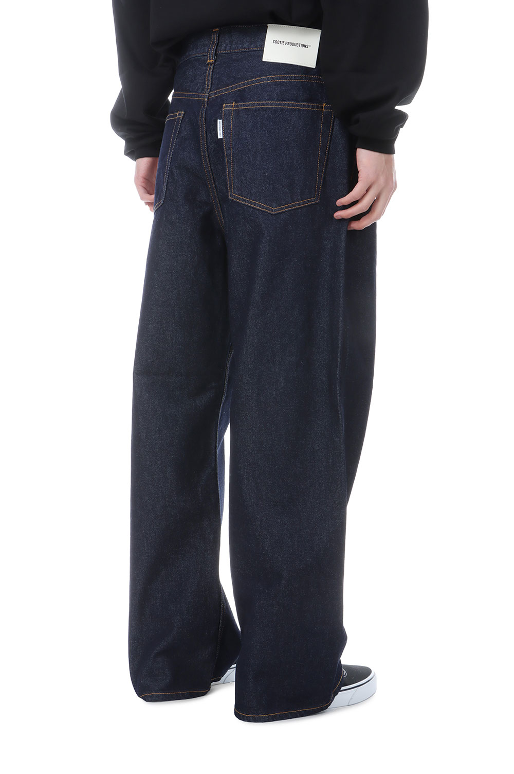 12.5oz Denim 5 Pocket Square Leg Pants - Indigo (CTE-26S114