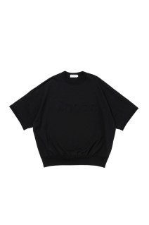 Heavy Oz Jersey Plain S/S Crew - Black (CTE-26S303)