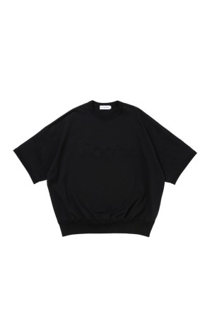 Heavy Oz Jersey Plain S/S Crew - Black (CTE-26S303)