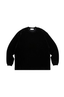 Velour L/S Tee - Black (CTE-26S316)
