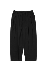 T/W 2 Tuck Easy Pants - Black (CTE-26S101-PLAIN)
