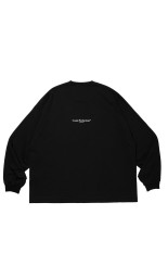 Spanish Pima Boxy L/S Tee - Black (CTE-26S311)