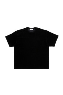 Velour S/S Tee - Black (CTE-26S317)