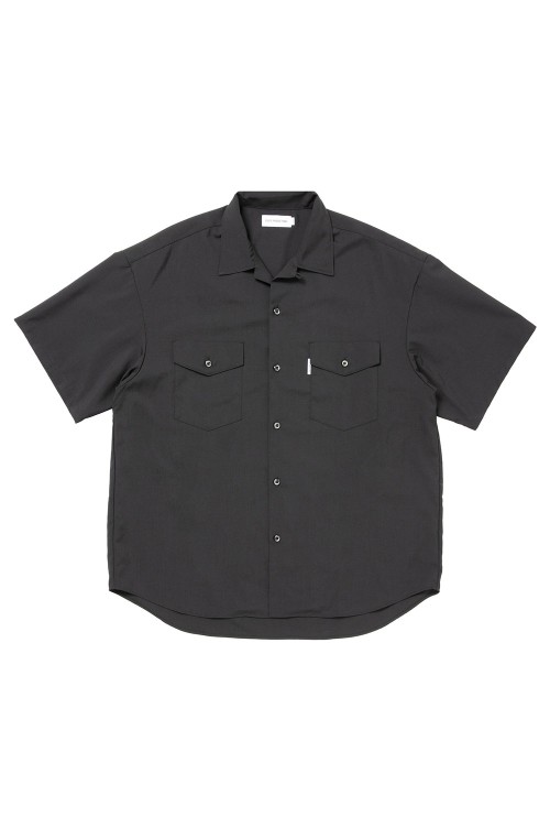 T/W S/S Scout Shirt - Black (CTE-26S402-PLAIN) | セレクトショップ