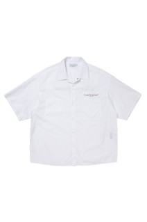 Broad S/S Work Shirt - White (CTE-26S408)
