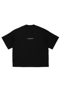 Spanish Pima Boxy S/S Tee - Black (CTE-26S312)