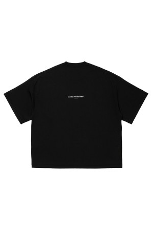 Spanish Pima Boxy S/S Tee - Black (CTE-26S312)