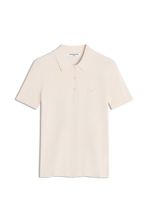 BABY FOX PLEAT RIB POLO - NOBLE BEIGE (QW00202KT1193)