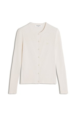 BABY FOX PLEAT RIB CARDIGAN - BLACK (QW00502KT1193)