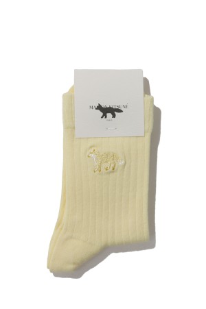BABY FOX SOCKS - PASTEL YELLOW (PW06400KT1124)