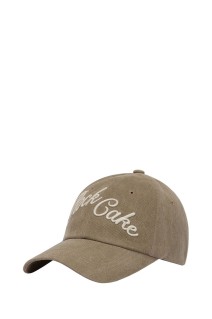 Script Pigment Ball Cap - Beige (RC25AC02100)