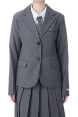 CLASSIC BLAZER &amp; NECKTIE SET  - GRAY (BDSPJK002GYF )