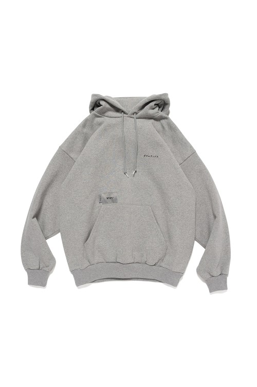 MON / HOODY / COTTON / ASH GRAY (252ATDT-HPM03S) | セレクト