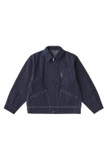 ERWIN ZIP JACKET / INDIGO (252OJ-JK36)