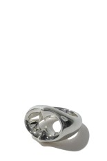 OVAL RING / SILVER