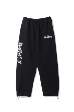 The H&S Hooded Sweat Pants / Black (H30th-010326)