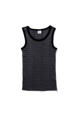 Panel ribbed tanktop - CGRAY (808C)