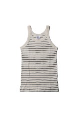 Panel ribbed Athletic tank - WHT-NG (831C)