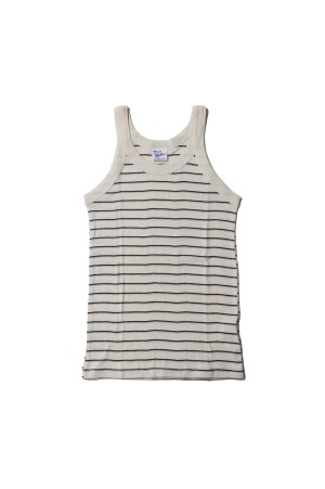 Panel ribbed Athletic tank - WHT-NG (831C)