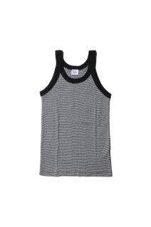 Panel ribbed Athletic tank - BLK-W3 (831C)
