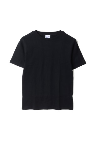 Panel ribbed C/N tee - BLACK (863C)