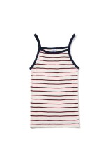 Panel ribbed camisole - WHT-NR (828C)