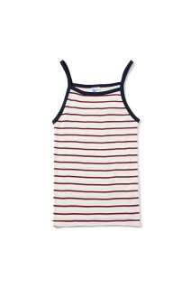 Panel ribbed camisole - WHT-NR (828C)