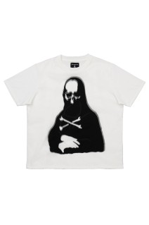 COLLABORATION TEE MONALIZA - WHITE (TRMM-001)