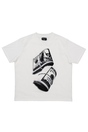 COLLABORATION TEE $1,000 - WHITE (TRMM-002)