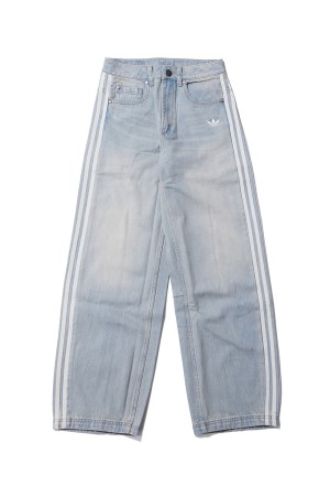 VINTAGE DAD JEANS - LIGHT BLUE DENIM DIRTY WASH (RC2605OW003)