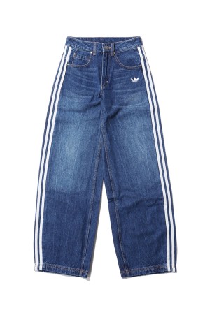 VINTAGE DAD JEANS - DARK BLUE DENIM SLIGHTLY DIRTY WASH (RC2605OW003)