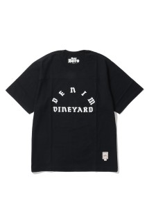 Dear Boro Denim Vineyard Tee - BLACK (793-6134006)