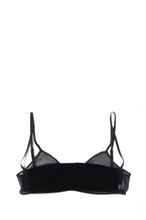 SHEER COMBINED BANDEAU BRALETTE - BLACK (FTC262-0405)