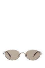 x BLANC METAL OVAL SUNGLASSES - HAVANA (FTC262-2011A)