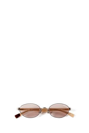 x BLANC METAL OVAL SUNGLASSES - HAZEL (FTC262-2011A)