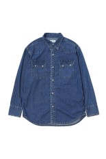 DENIM SHIRT H.WASH / INDIGO
