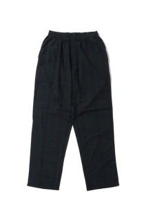 MADRAS DYED PANTS / NAVY