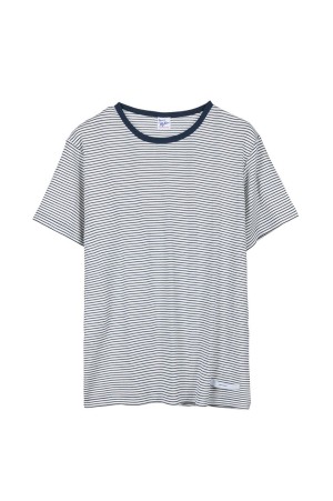 MILLER T-SHIRT PACK / WHT×NVY