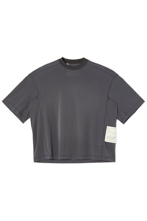 PANELED T-SHIRT - CHARCOAL (9261-CS55-011)